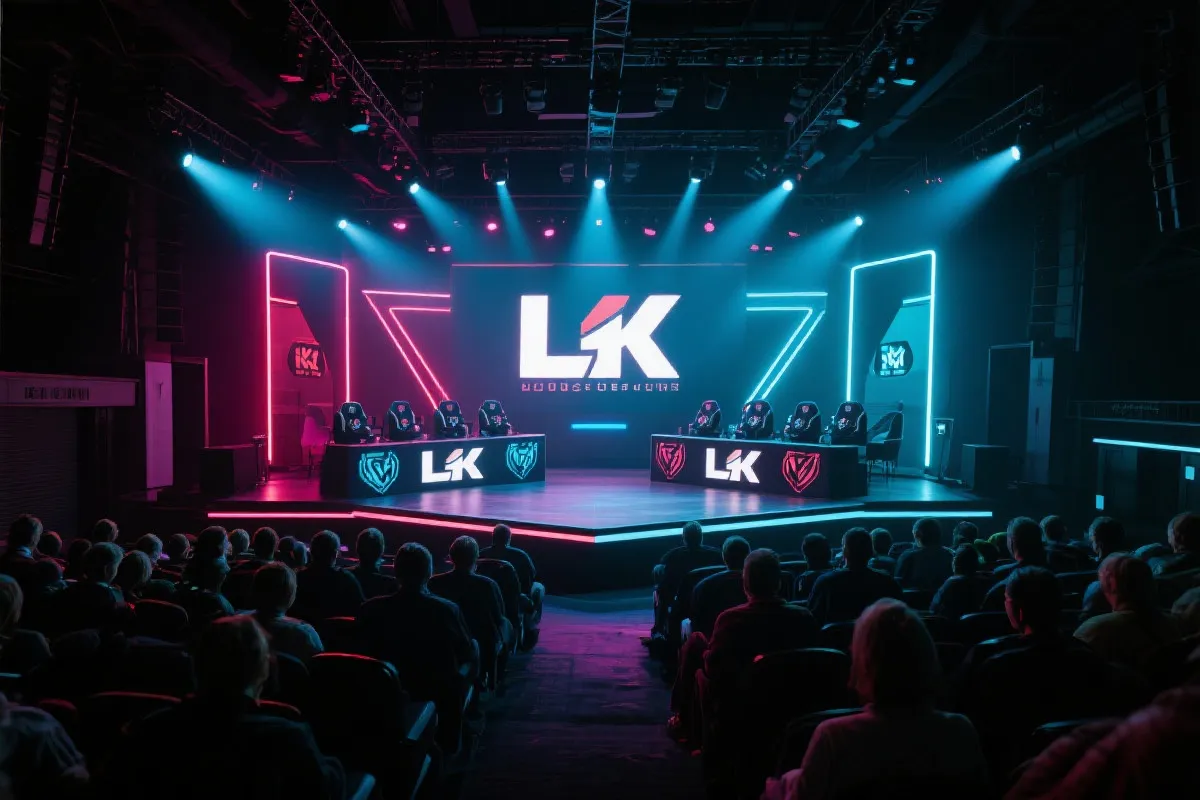 LCK 电竞赛场氛围